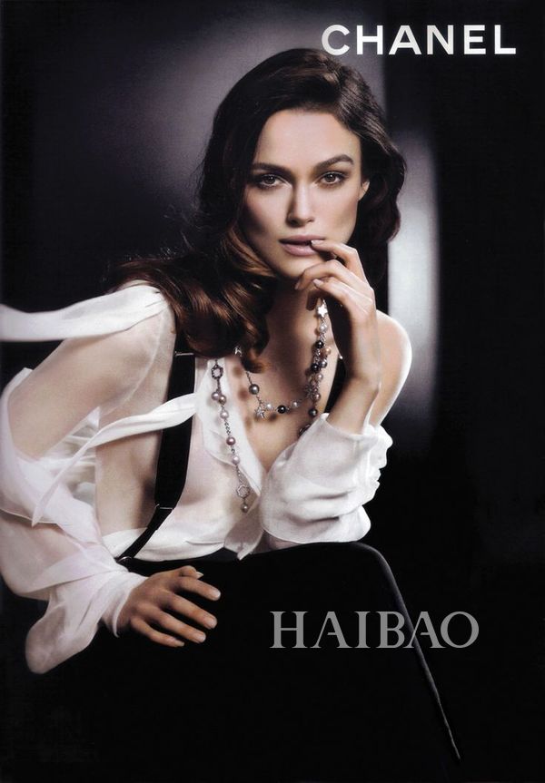 (keira knightley) 作为香奈儿 (chanel) 全球形象代言人拍摄广告大片